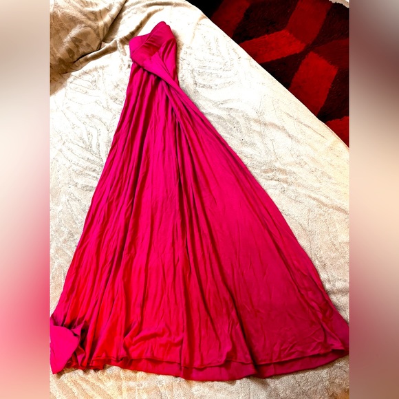 Splash Long A Cut Skirt - Picture 5 of 9